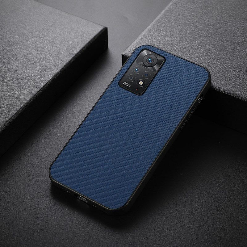 Hoesje voor Xiaomi Redmi Note 11 Pro / 11 Pro 5G Koolstofvezel