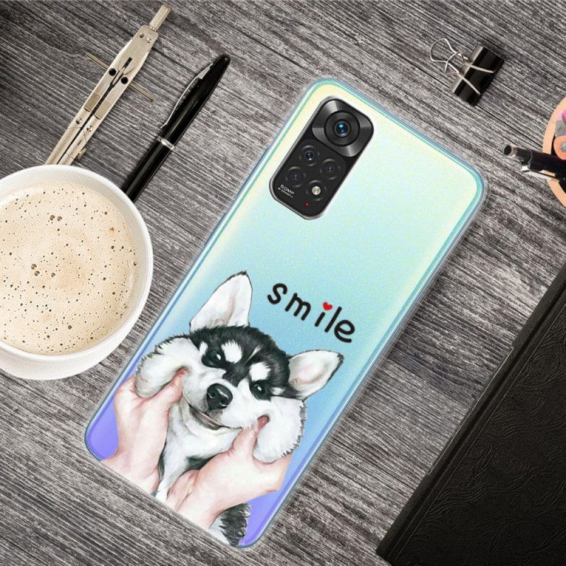 Hoesje voor Xiaomi Redmi Note 11 Pro / 11 Pro 5G Lach Hond