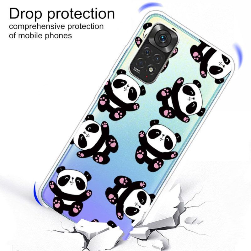 Hoesje voor Xiaomi Redmi Note 11 Pro / 11 Pro 5G Leuke Panda's