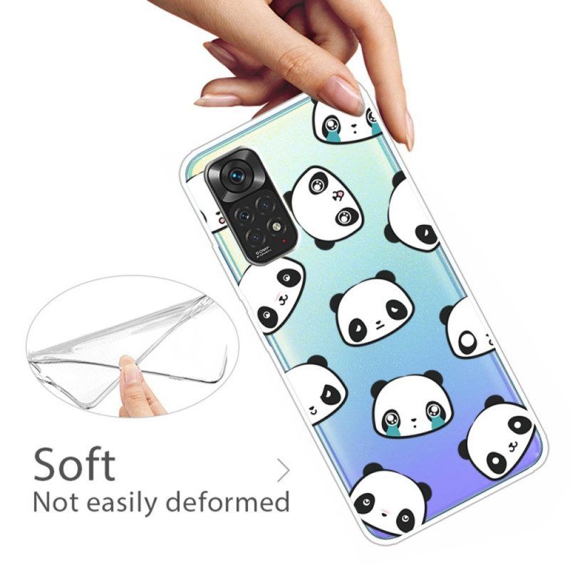 Hoesje voor Xiaomi Redmi Note 11 Pro / 11 Pro 5G Sentimentele Panda's