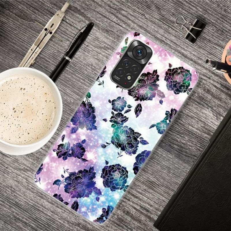 Hoesje voor Xiaomi Redmi Note 11 Pro / 11 Pro 5G Vintage Bloemen