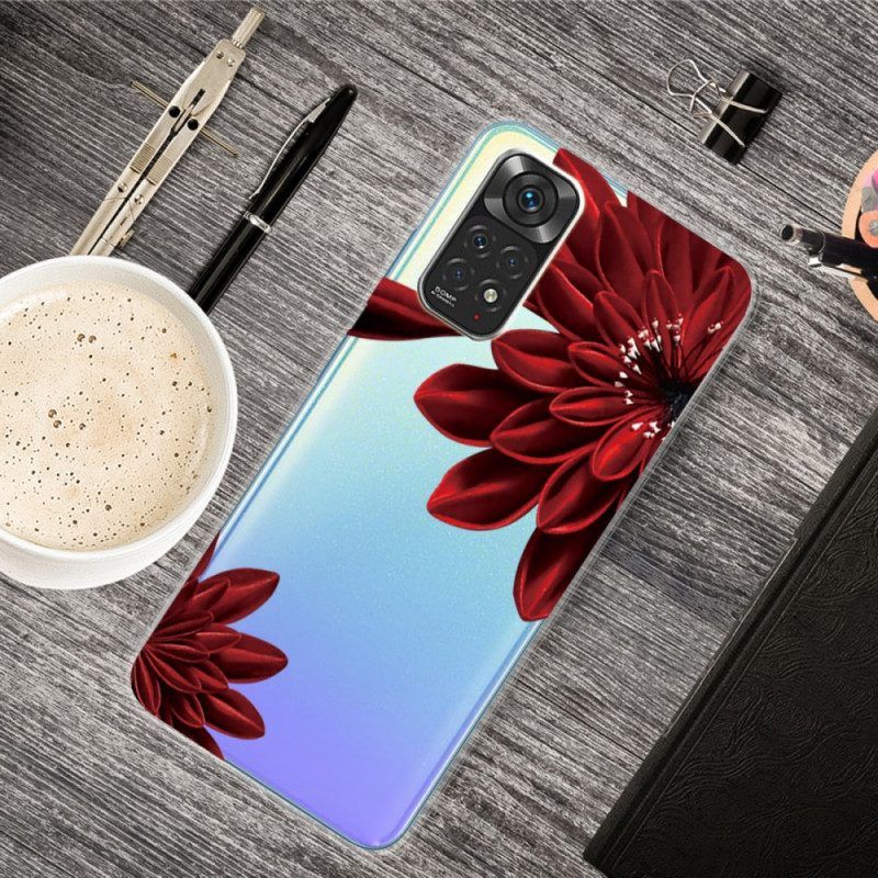 Hoesje voor Xiaomi Redmi Note 11 Pro / 11 Pro 5G Wilde Bloemen