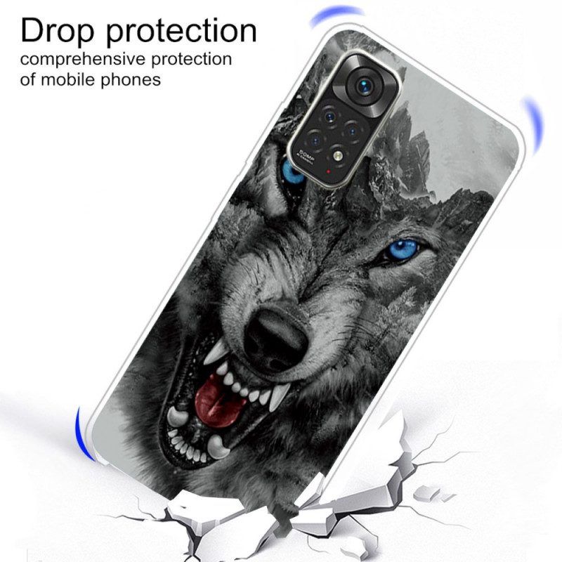 Hoesje voor Xiaomi Redmi Note 11 Pro / 11 Pro 5G Woeste Wolf