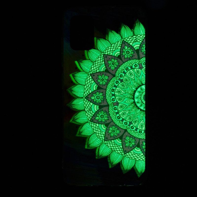 Hoesje voor Xiaomi Redmi Note 11 Pro Plus 5G Fluorescerende Kleurrijke Mandala