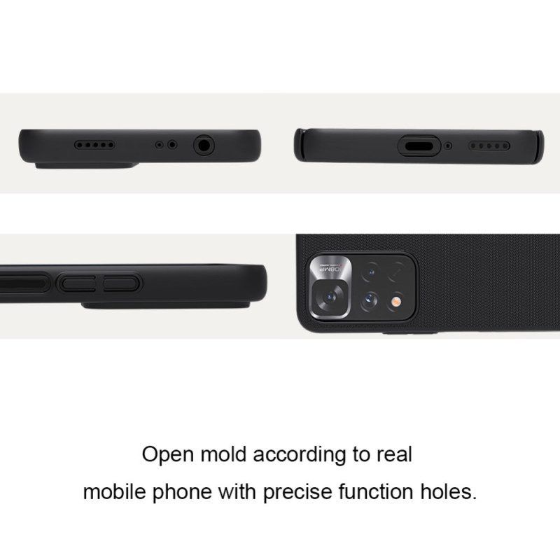 Hoesje voor Xiaomi Redmi Note 11 Pro Plus 5G Stijve Frosted Nillkin