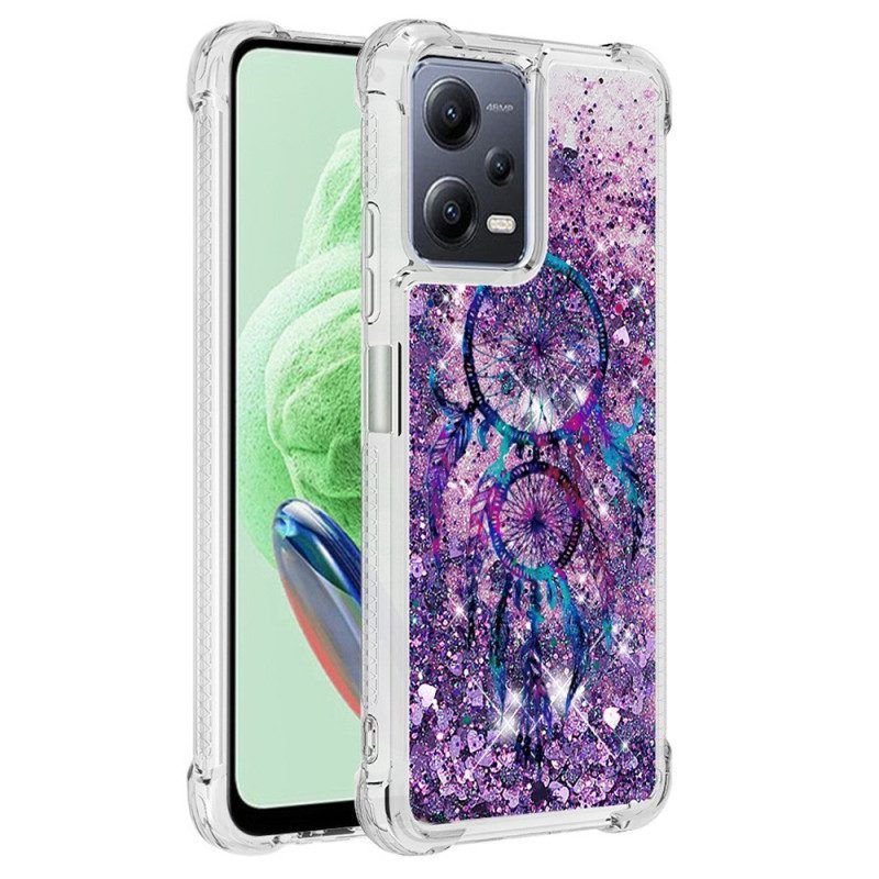 Hoesje voor Xiaomi Redmi Note 12 5G Dream Catcher Pailletten