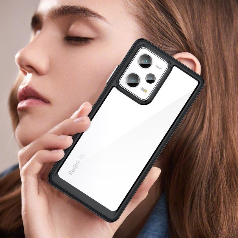 Hoesje voor Xiaomi Redmi Note 12 Pro Transparante Kleur