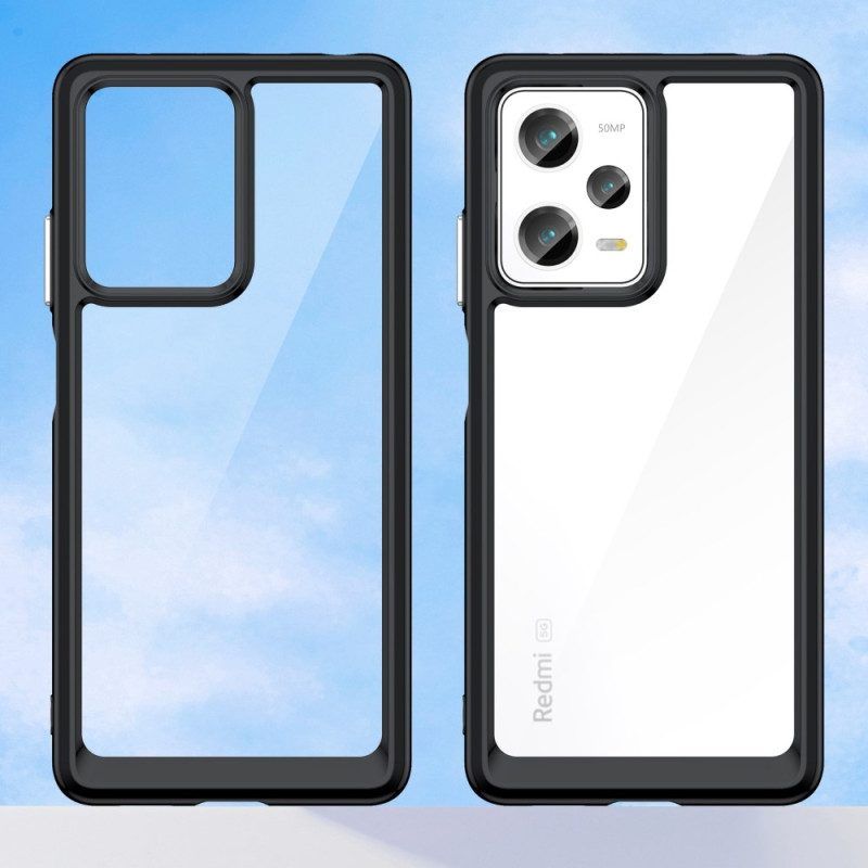 Hoesje voor Xiaomi Redmi Note 12 Pro Transparante Kleur