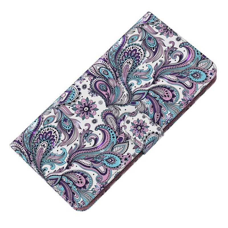 Leren Hoesje voor Google Pixel 7 Paisley