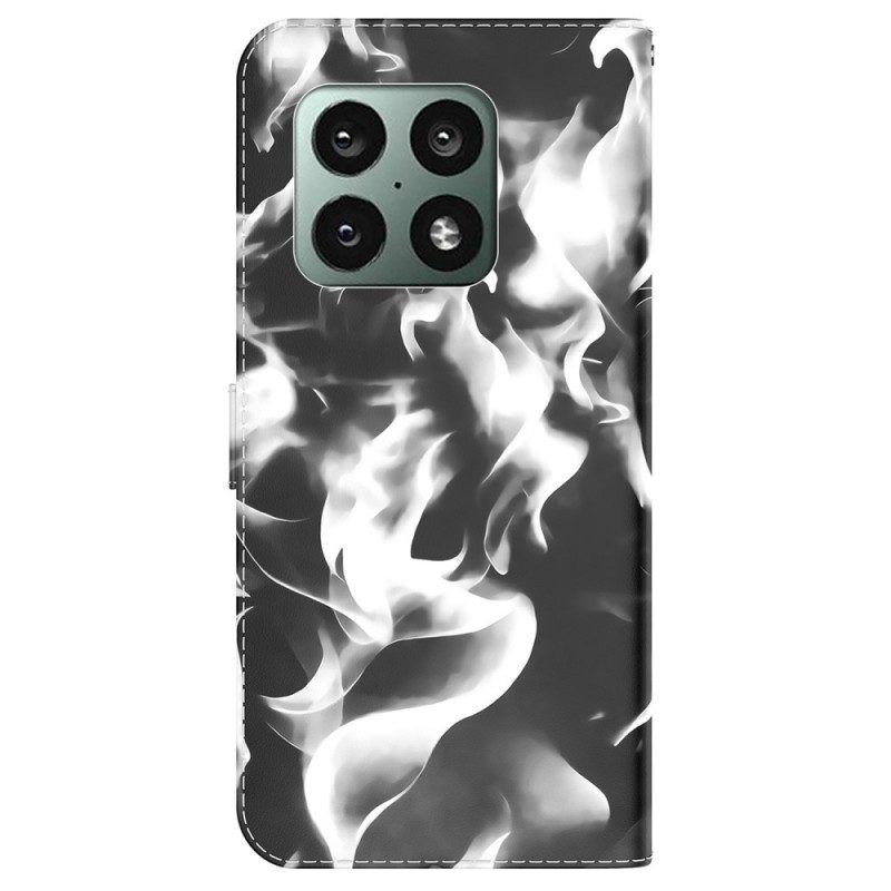 Leren Hoesje voor OnePlus 10 Pro 5G Abstract Patroon