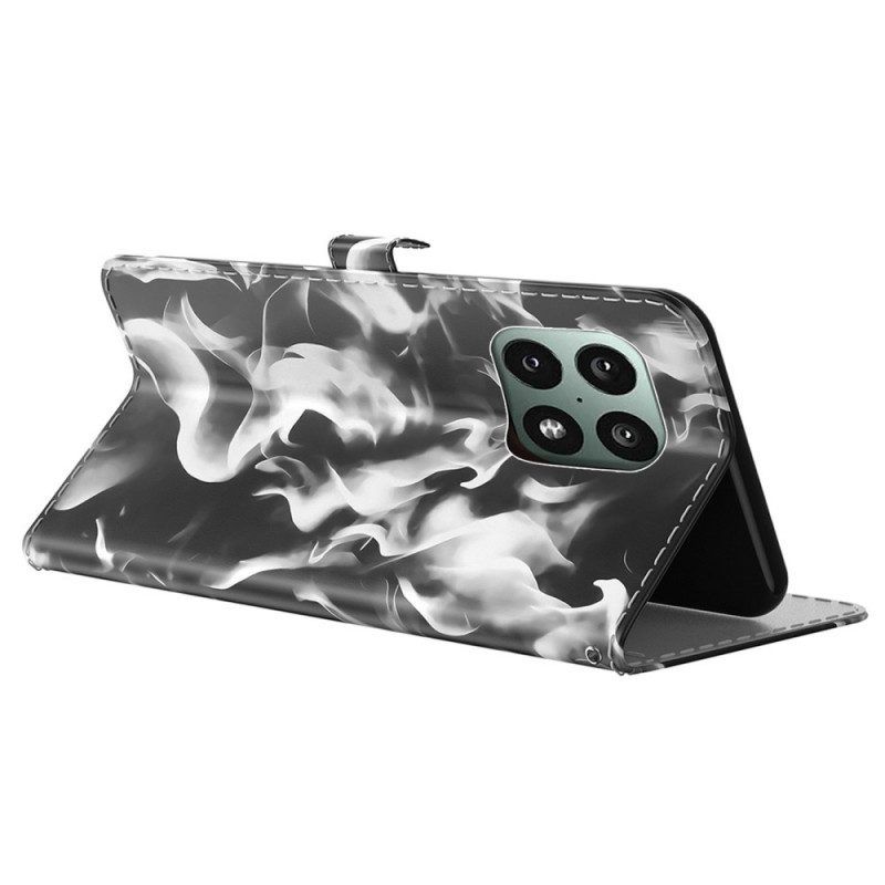 Leren Hoesje voor OnePlus 10 Pro 5G Abstract Patroon