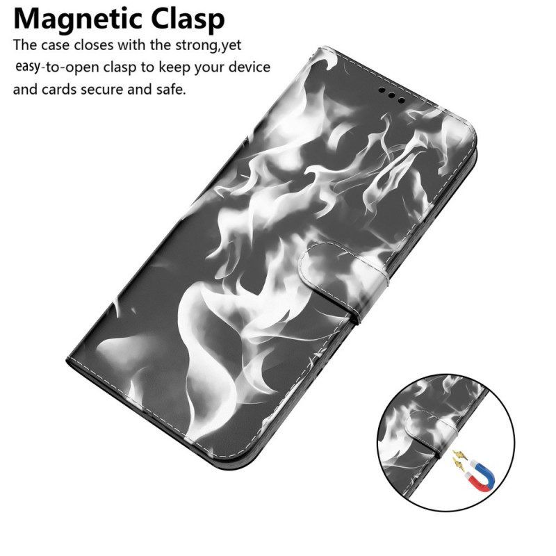 Leren Hoesje voor OnePlus 10 Pro 5G Abstract Patroon