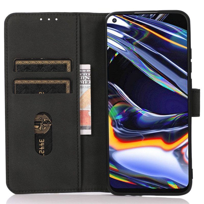 Leren Hoesje voor OnePlus Nord 2T 5G Kunstleer Vintage Khazneh