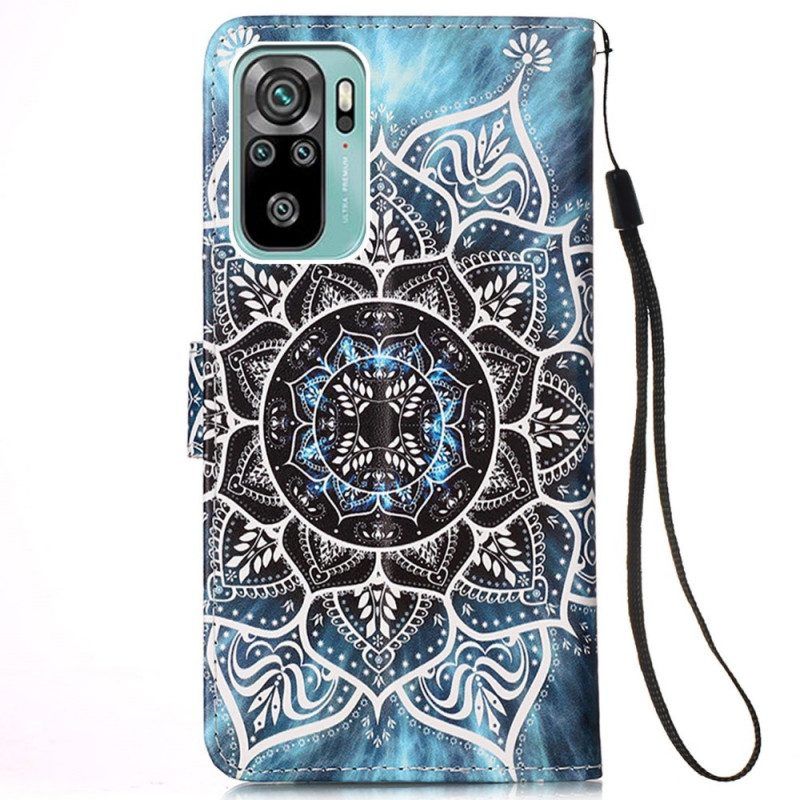 Leren Hoesje voor Samsung Galaxy A53 5G Mandala In De Lucht