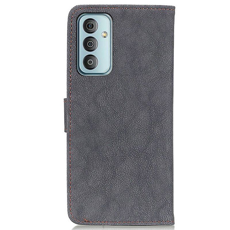 Leren Hoesje voor Samsung Galaxy M13 Khazneh Splitleer