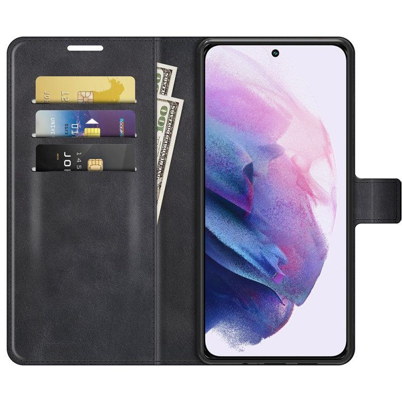 Leren Hoesje voor Samsung Galaxy S22 Plus 5G Ultra Kunstleer