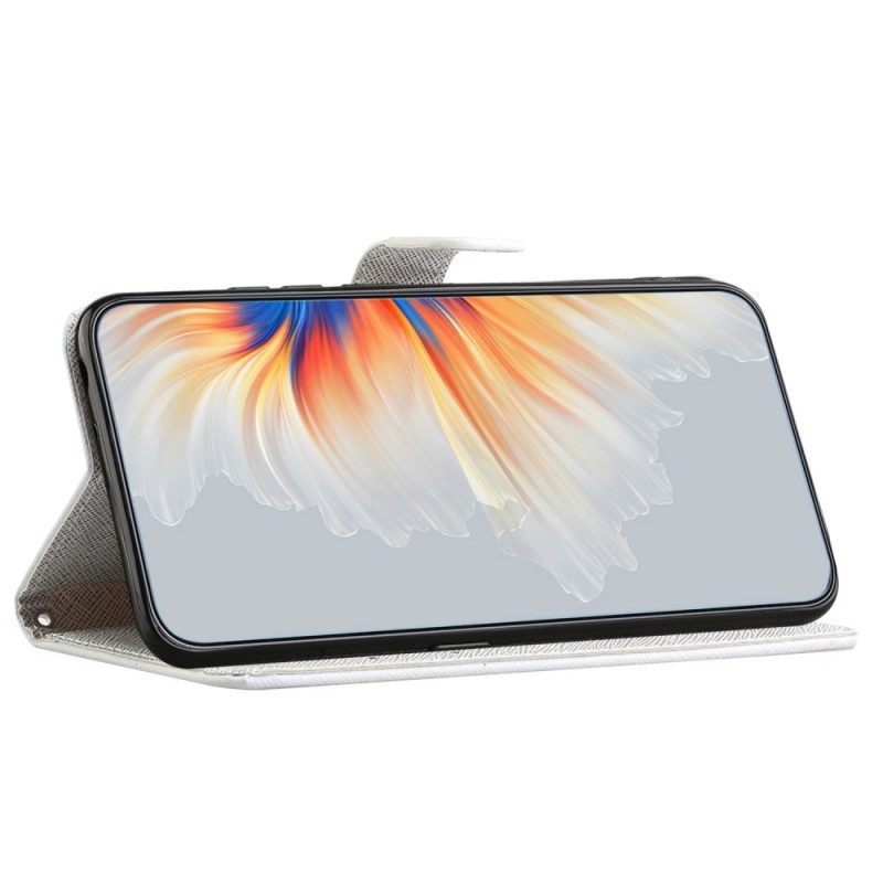 Leren Hoesje voor Samsung Galaxy S23 5G Libellen