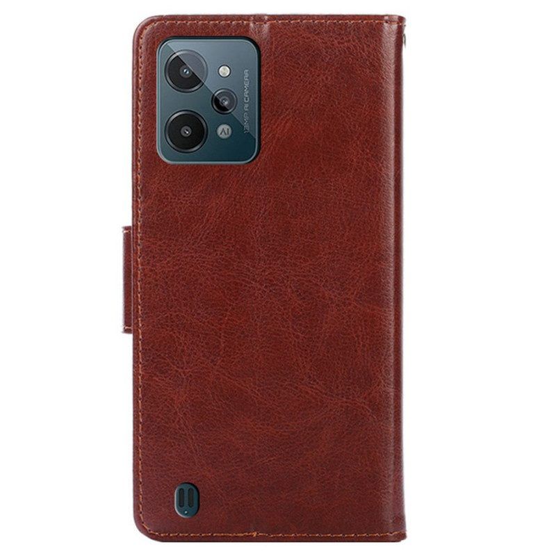 Leren Hoesje voor Sony Xperia 10 IV Vintage