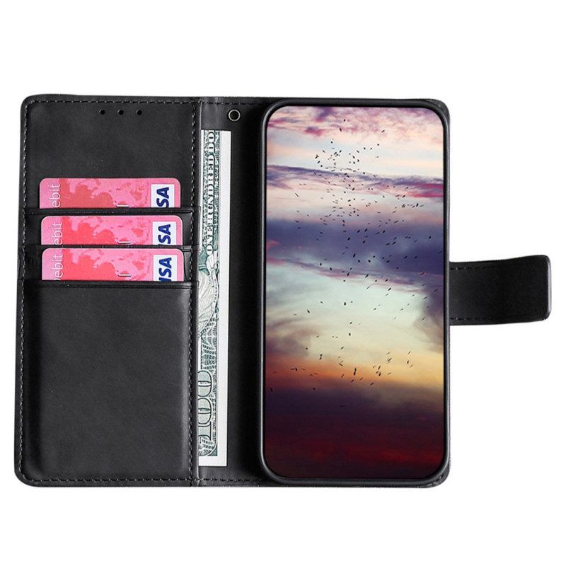 Leren Hoesje voor Xiaomi 12 Pro Skin-touch-krokodil