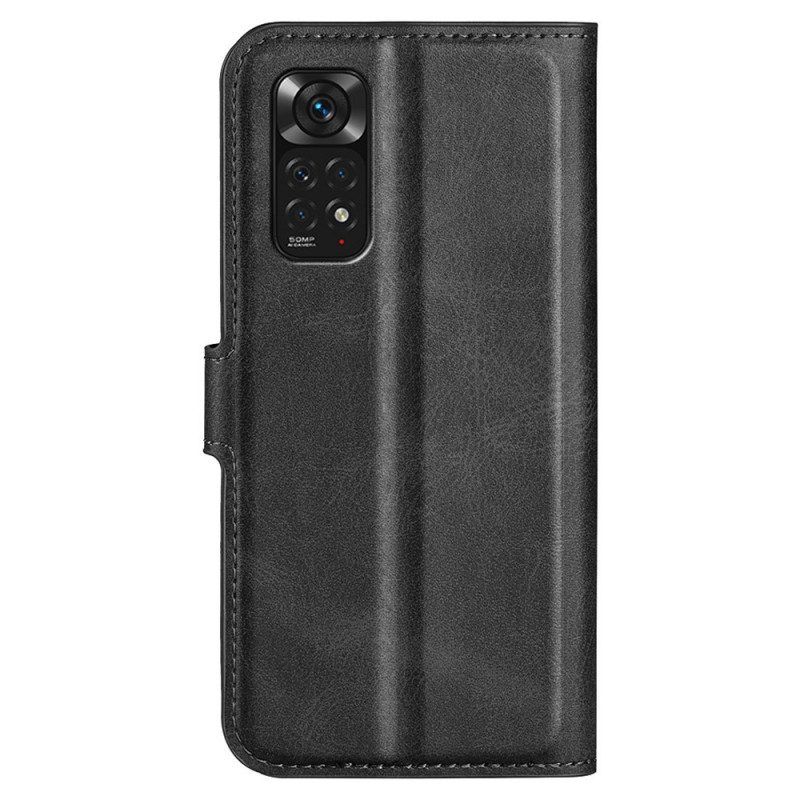 Leren Hoesje voor Xiaomi Redmi Note 11 / 11S Retro Leereffect