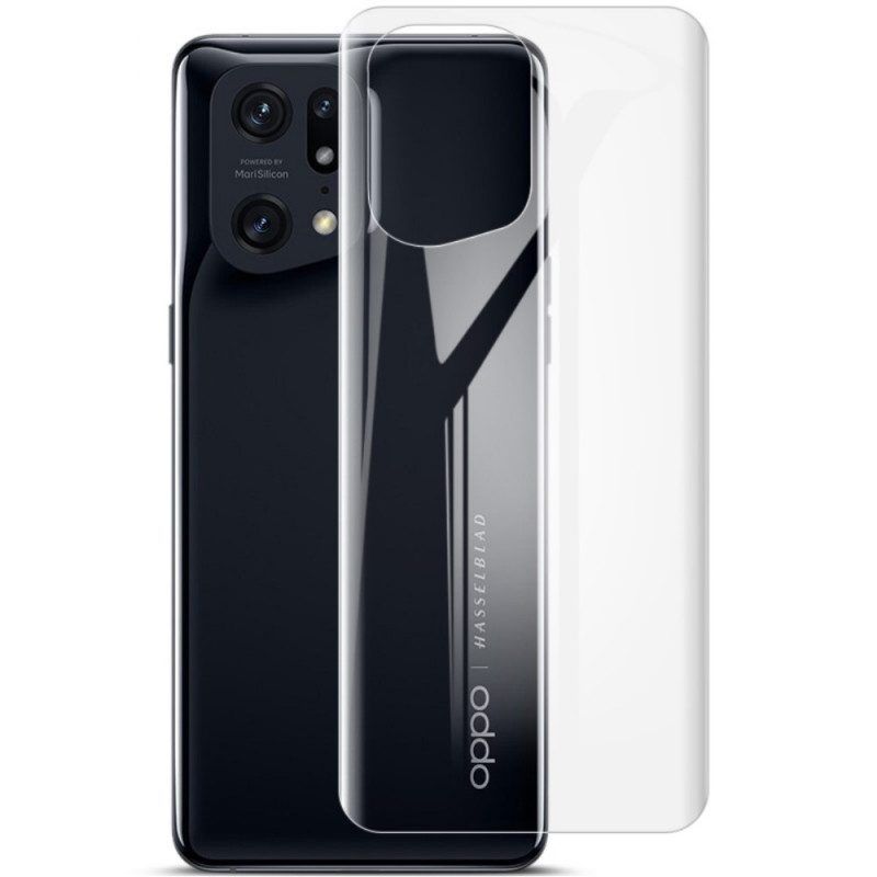 Oppo Find X5 Pro Scherm- En Rugbeschermingsfolie