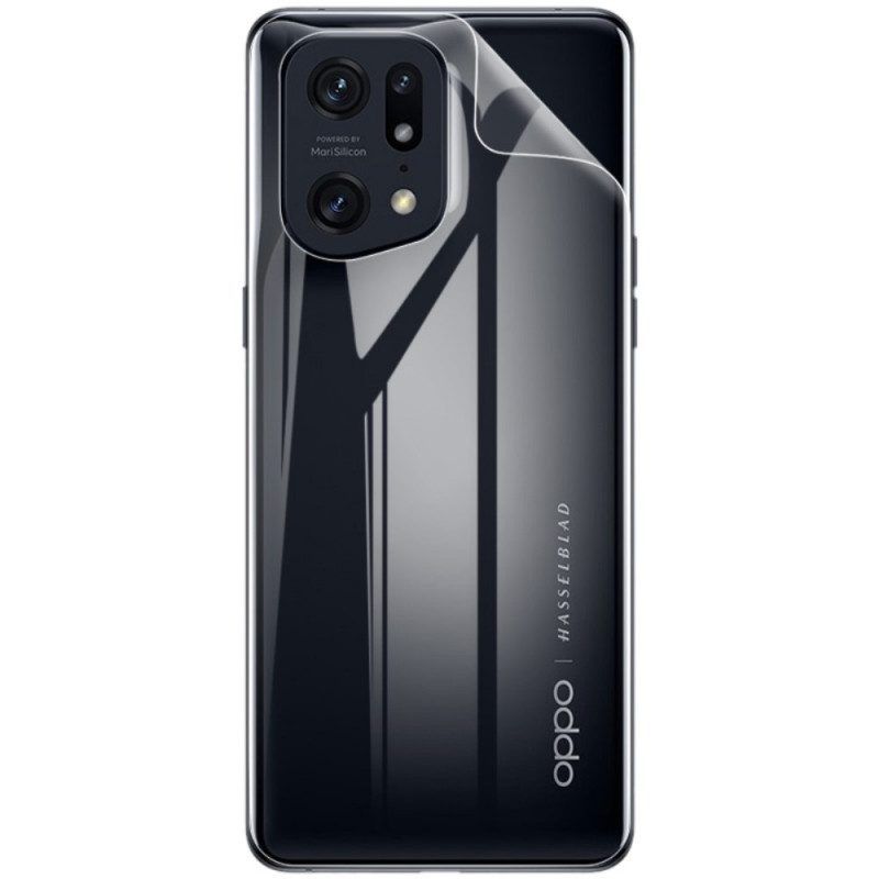 Oppo Find X5 Pro Scherm- En Rugbeschermingsfolie