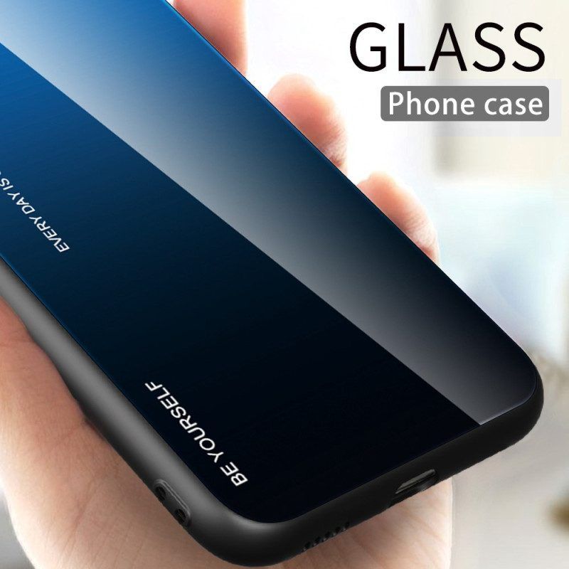 Telefoonhoesje voor Huawei Mate 50 Pro Gehard Glas Wees Jezelf