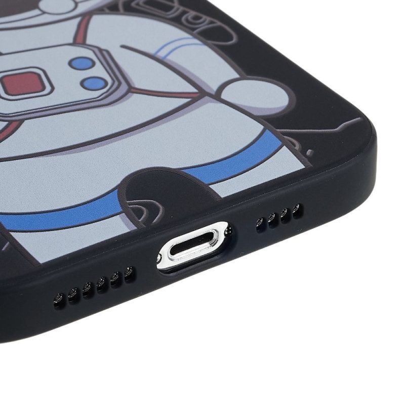 Telefoonhoesje voor iPhone 14 Pro Astronaut