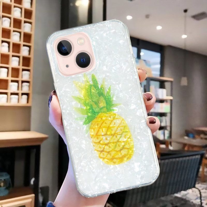 Telefoonhoesje voor iPhone 15 Plus Ananas