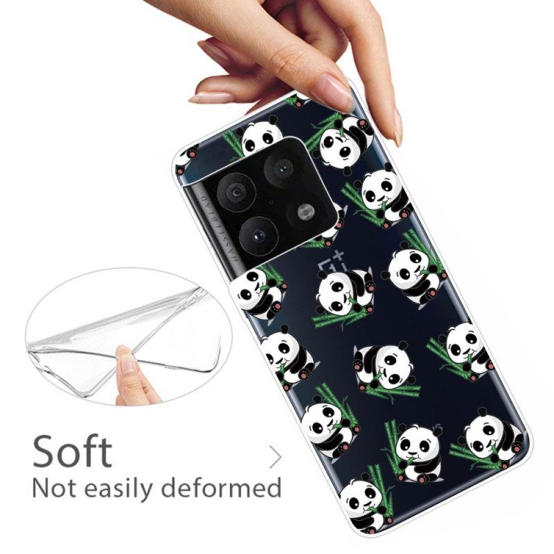 Telefoonhoesje voor OnePlus 10 Pro 5G Kleine Panda's