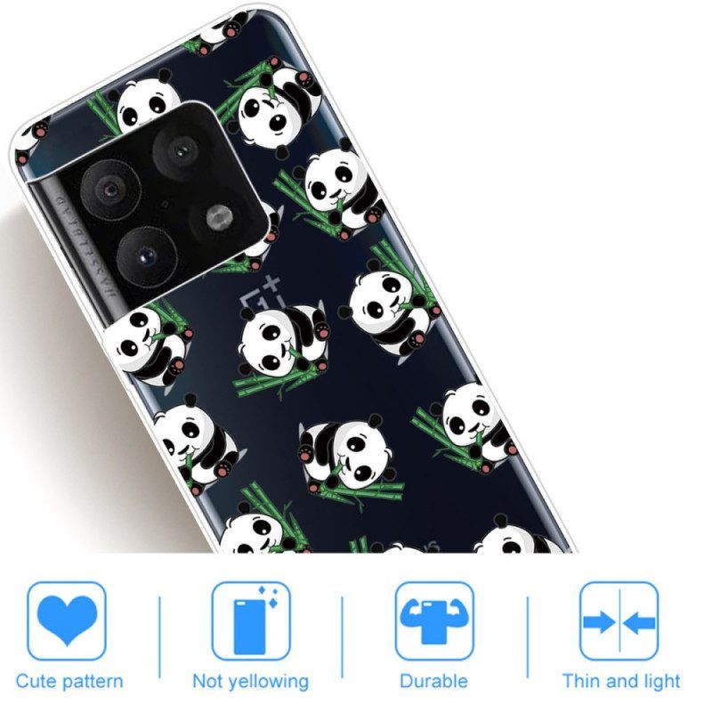 Telefoonhoesje voor OnePlus 10 Pro 5G Kleine Panda's