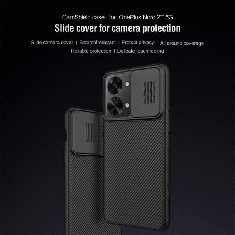 Telefoonhoesje voor OnePlus Nord 2T 5G Camshield Nillkin