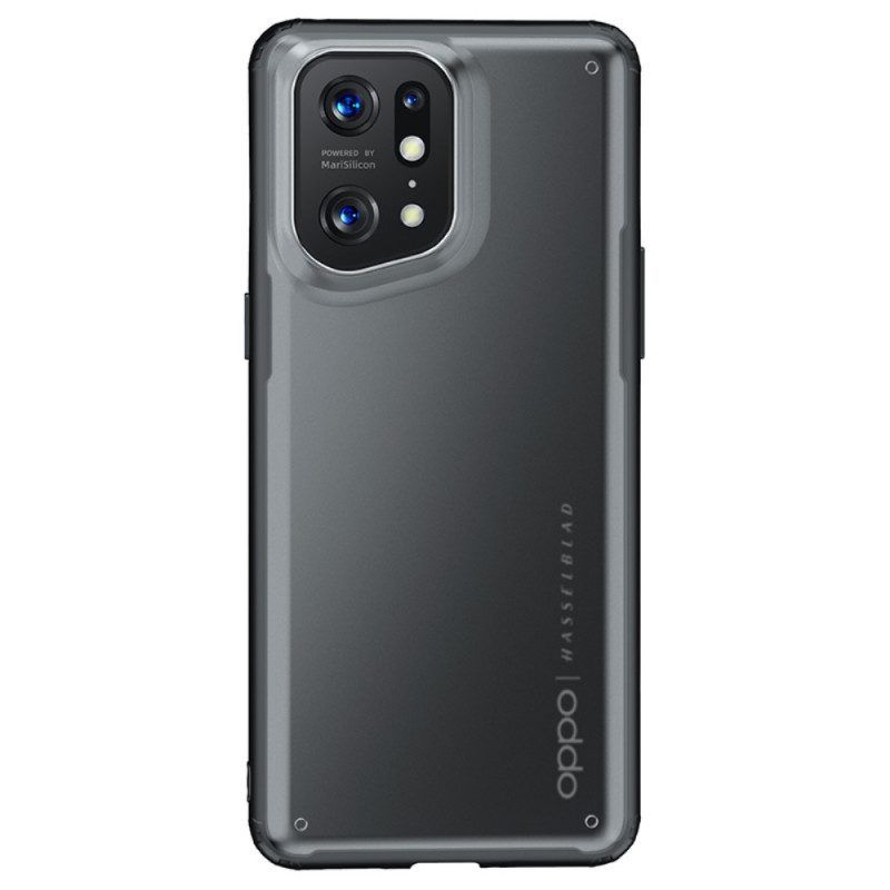 Telefoonhoesje voor Oppo Find X5 Pro Bevroren