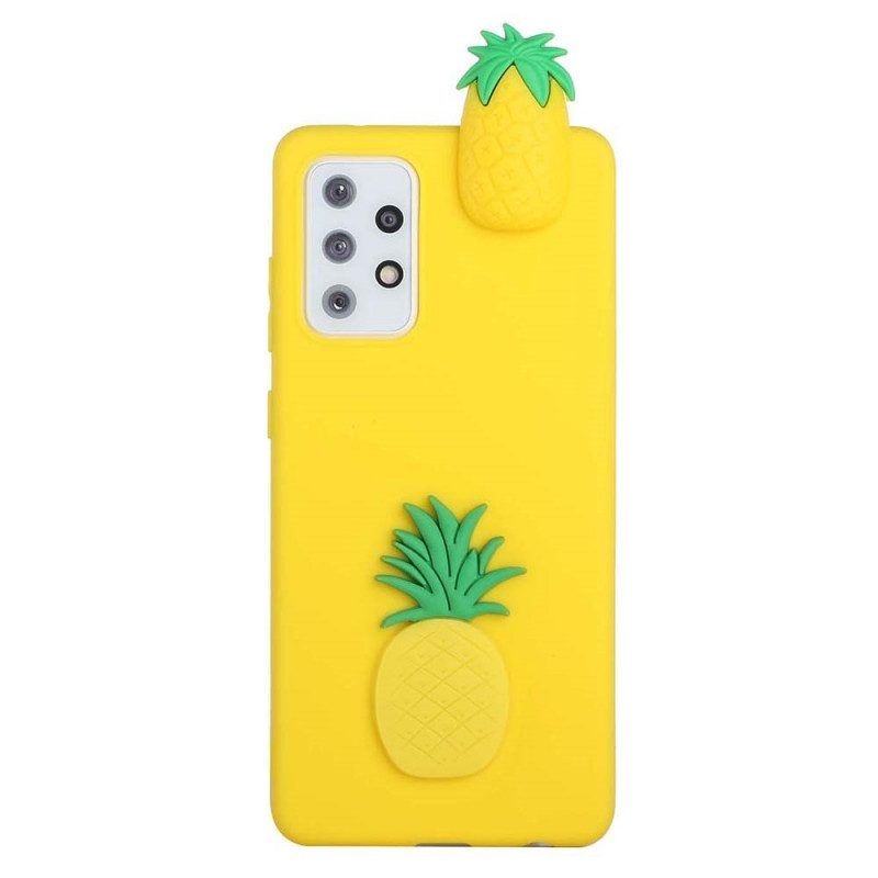 Telefoonhoesje voor Samsung Galaxy A53 5G 3d Ananas