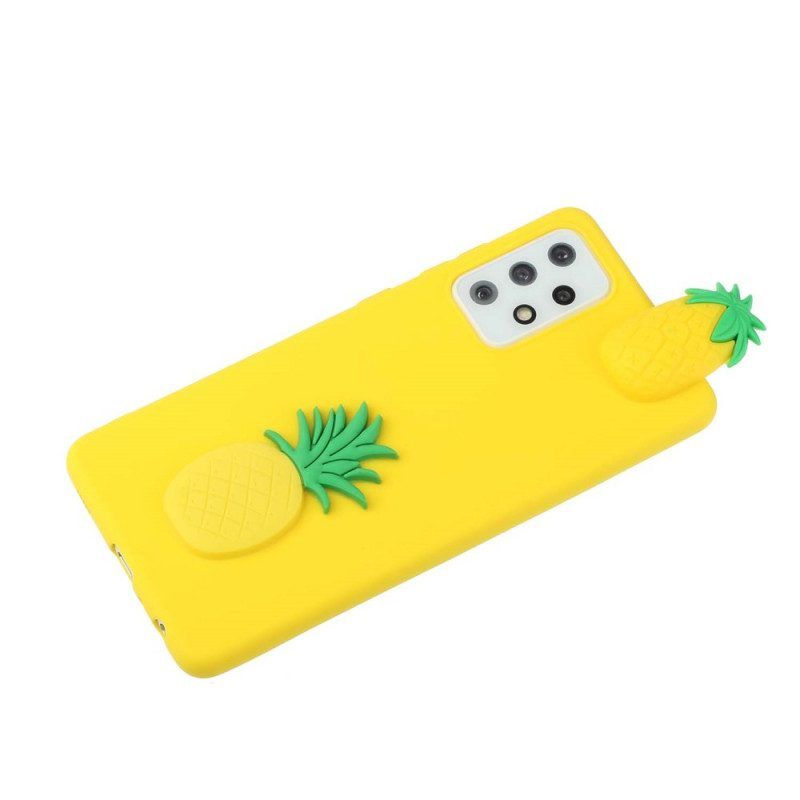 Telefoonhoesje voor Samsung Galaxy A53 5G 3d Ananas