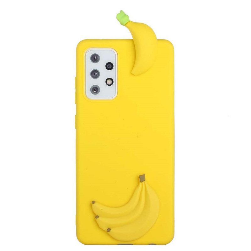 Telefoonhoesje voor Samsung Galaxy A53 5G 3d Banaan