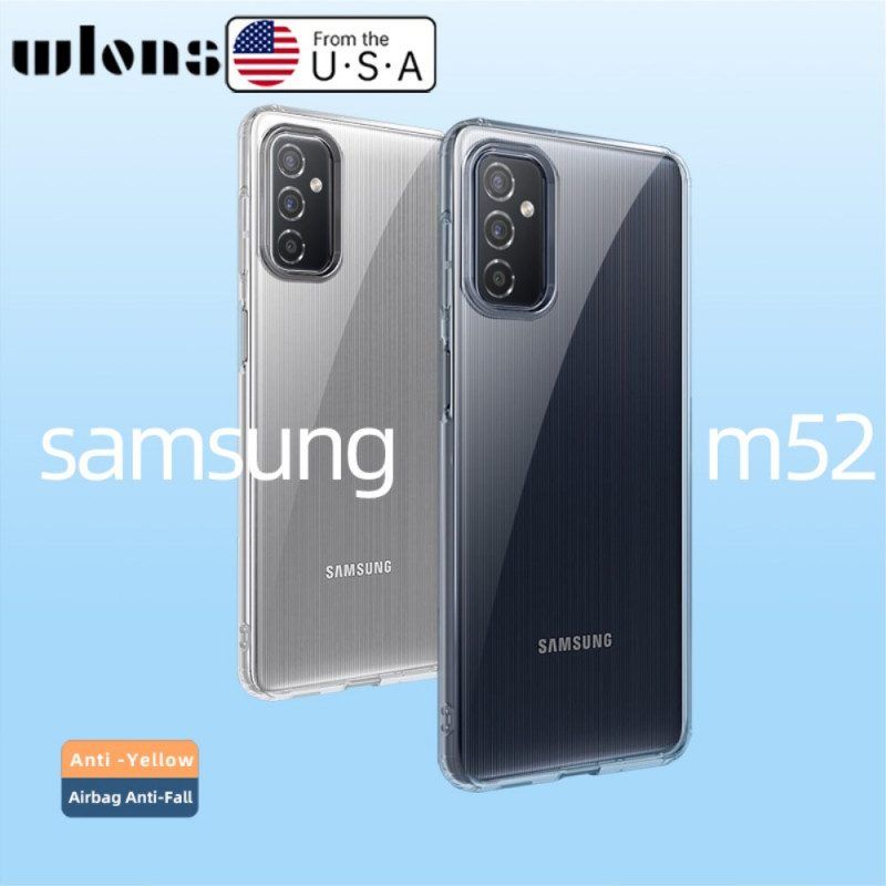 Telefoonhoesje voor Samsung Galaxy M52 5G Fukela Transparant