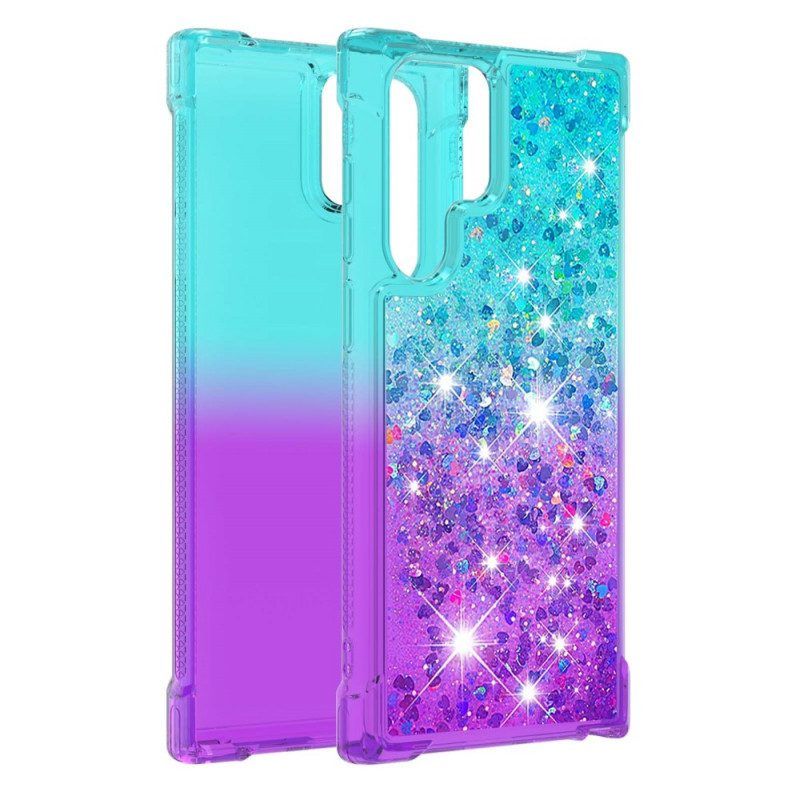 Telefoonhoesje voor Samsung Galaxy S22 Ultra 5G Pailletten Kleuren