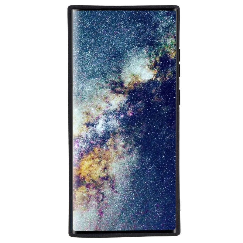 Telefoonhoesje voor Samsung Galaxy S23 Ultra 5G Flexibele Siliconen Mat