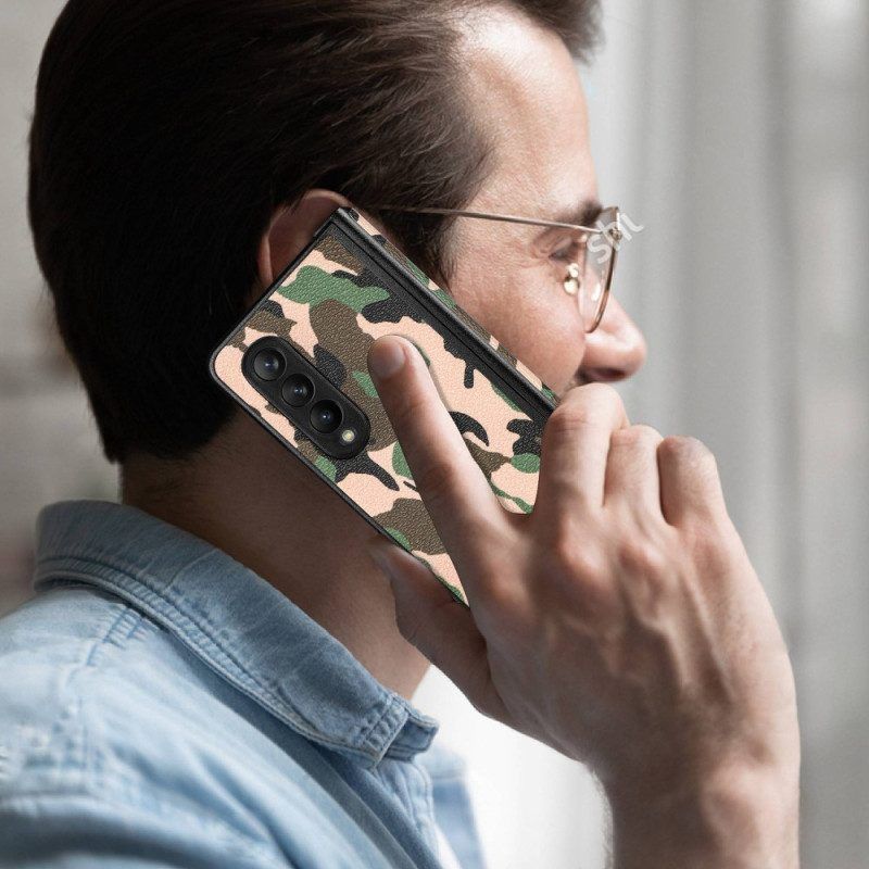 Telefoonhoesje voor Samsung Galaxy Z Fold 4 Camouflage