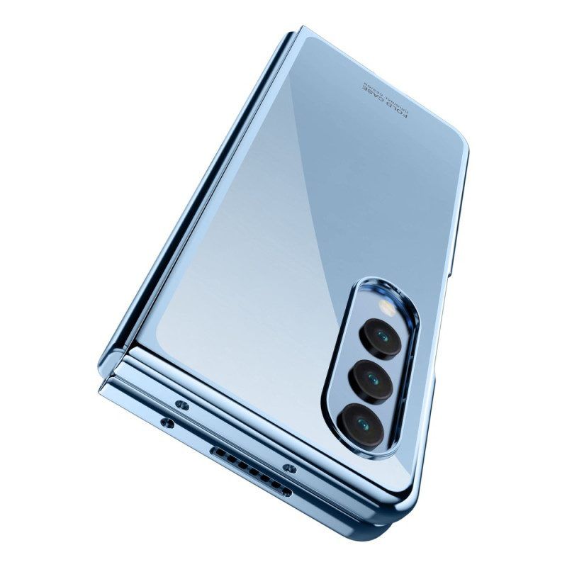 Telefoonhoesje voor Samsung Galaxy Z Fold 4 Discreet Metaal