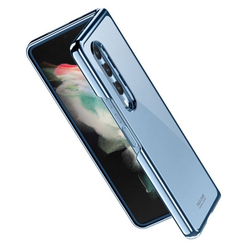 Telefoonhoesje voor Samsung Galaxy Z Fold 4 Discreet Metaal