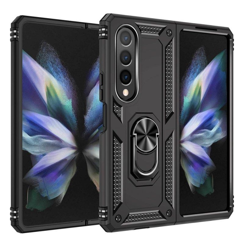 Telefoonhoesje voor Samsung Galaxy Z Fold 4 Militaire Kwaliteit Met Ring