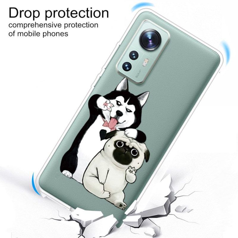 Telefoonhoesje voor Xiaomi 12 / 12X Grappige Honden