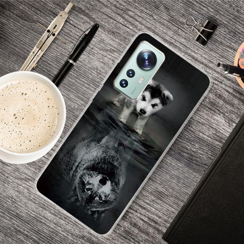 Telefoonhoesje voor Xiaomi 12 / 12X Puppy-droom