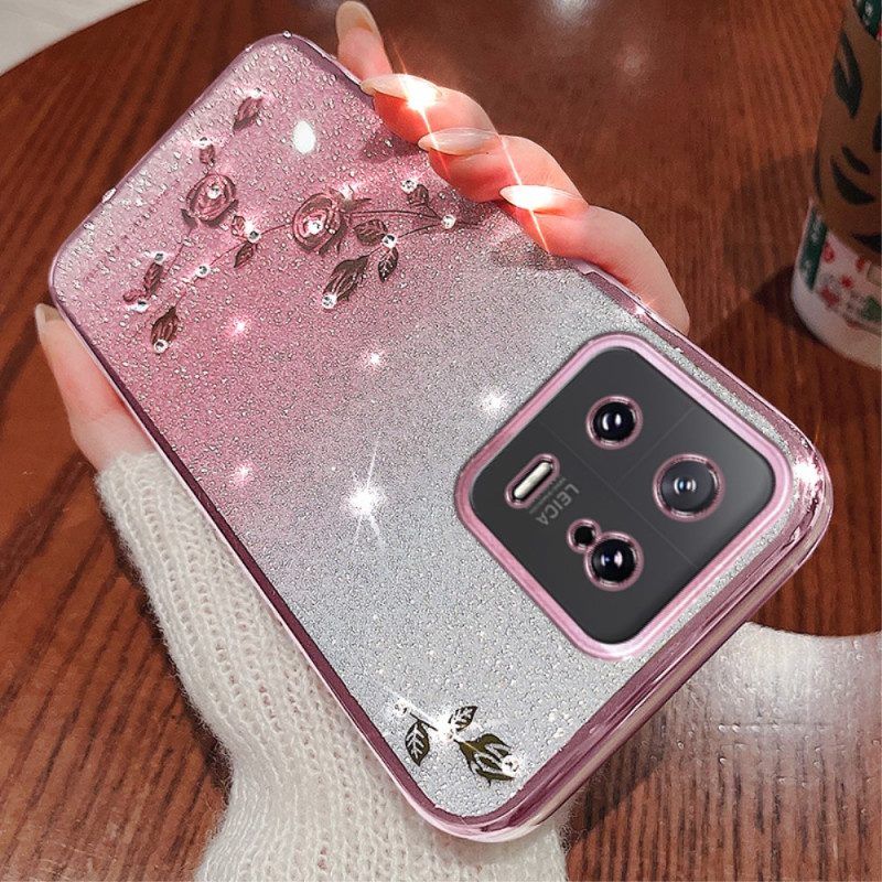 Telefoonhoesje voor Xiaomi 13 Glitter Diamanten