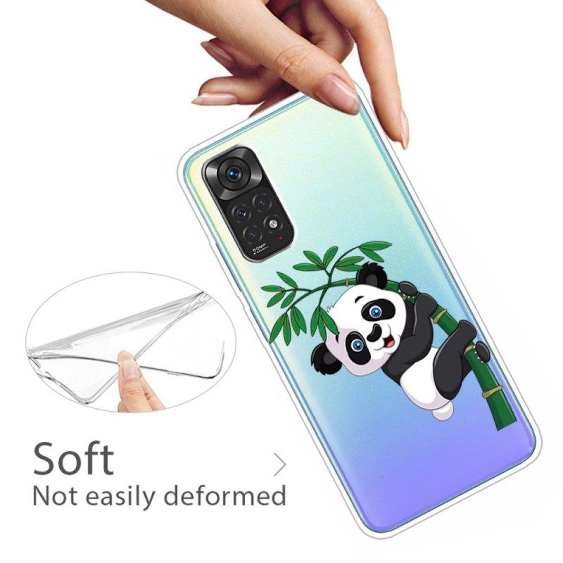 Telefoonhoesje voor Xiaomi Redmi Note 11 Pro / 11 Pro 5G Panda Op Bamboe