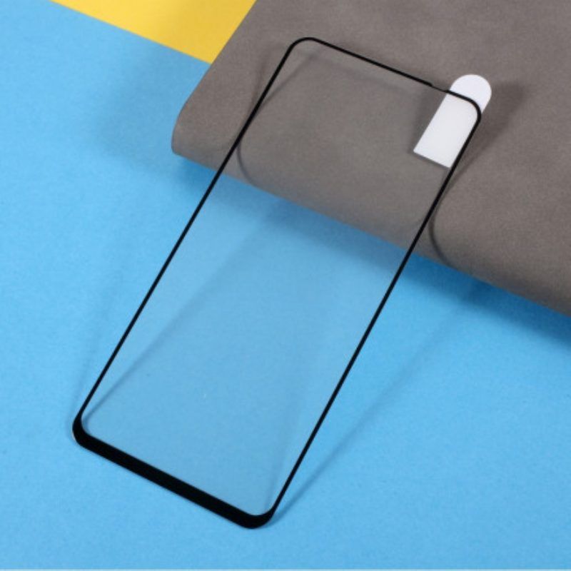 Xiaomi Redmi Note 10/10S/Poco M5S Screenprotector Van Gehard Glas Met Zwarte Rand